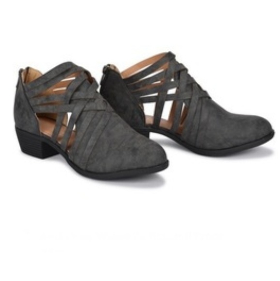Sociology Shoes - NWT Sociology braided front flats/boots-10